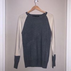 French Connection Color Block Sweater